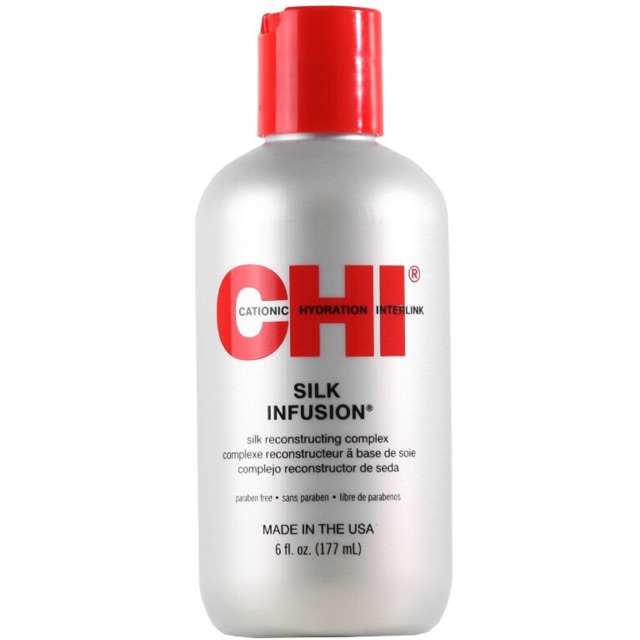 Tinh dầu dưỡng tóc mềm mượt CHI Silk Infusion 177ml