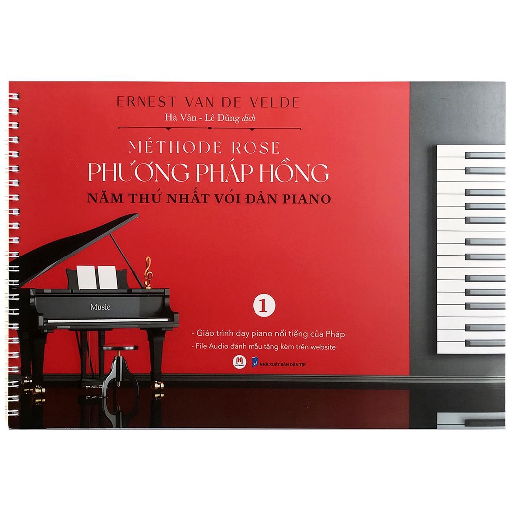 Sách - Phương pháp hồng - Năm thứ nhất với đàn Piano (Tái Bản 2022)