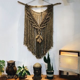 Rèm Macrame treo tường 07