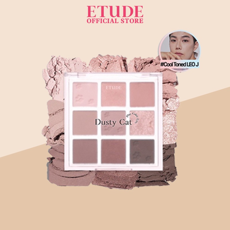 Bảng Phấn Mắt 9 màu tông hồng ETUDE Play Color Eyes Dusty Cat Sành Điệu 0.8g x 9