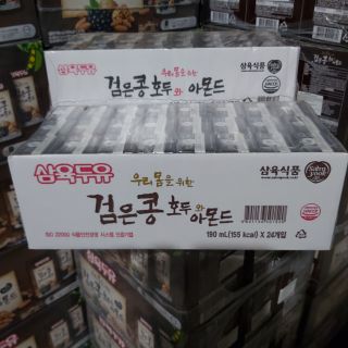 Sữa đậu đen óc chó hạnh nhân 190ml