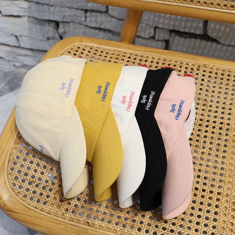 Mũ Lưỡi Trai Nón Kết Nữ Hàn Quốc Thêu Chữ Thời Trang Đẹp Giá Rẻ OHIXO LT03