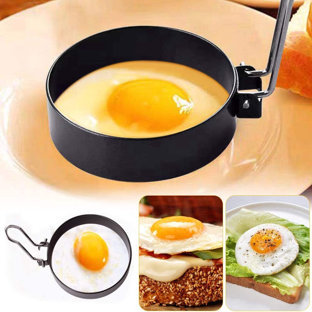 Khuôn Chiên Trứng Chống Dính Bằng Thép Không Gỉ