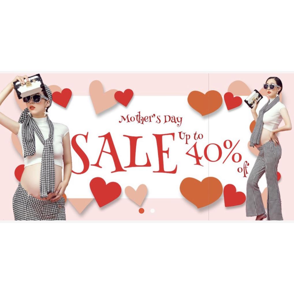 Quần bầu ngố cạp chữquần ngố bầu chất umi thiết kế form bagyco giãn 4 chiều ❤️