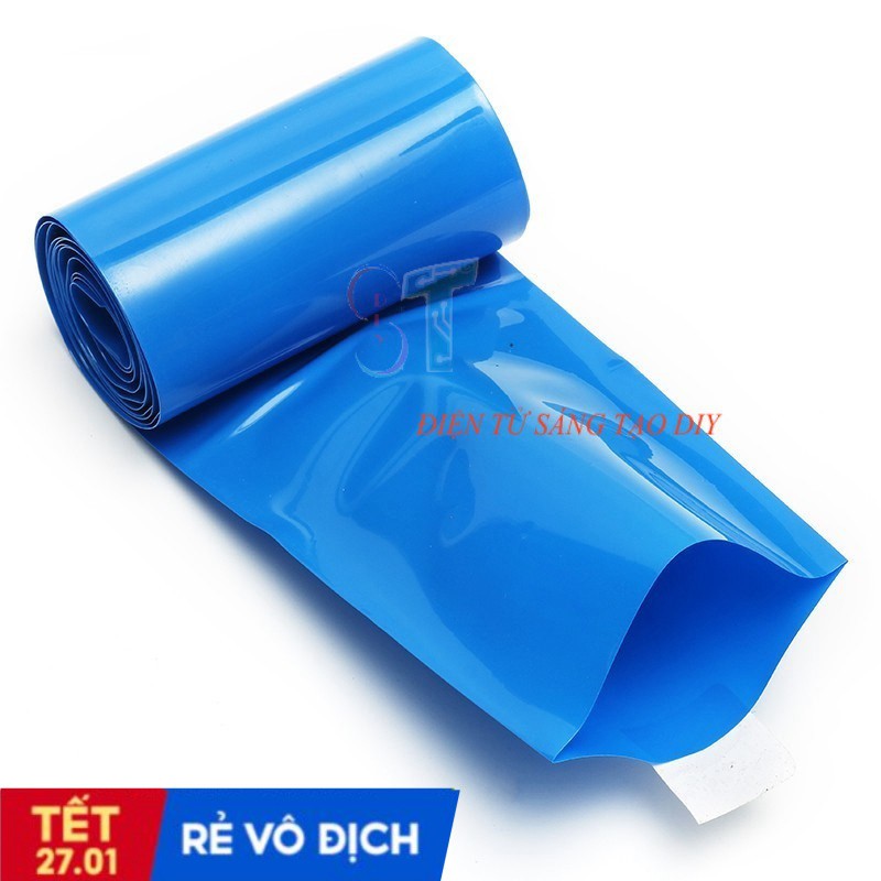 1 MÉT MÀNG CO NHIỆT PVC CÁCH ĐIỆN BỌC CELL PIN 18650