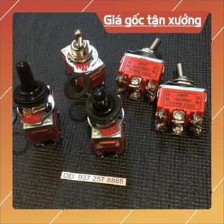 . Công tắc gạt đảo chiều động cơ 1322 -6 chân núm chống nước (5 bộ ) ..