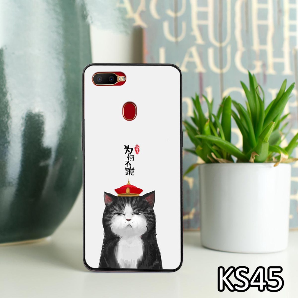 [SIÊU ƯU ĐÃI] Ốp lưng Oppo A1K/A3S/A5S/A7/A12 in hình CHÚ MÈO BÉO siêu đẹp, độc, lạ_KINGSTORE.HN_Ốp lưng điện thoại