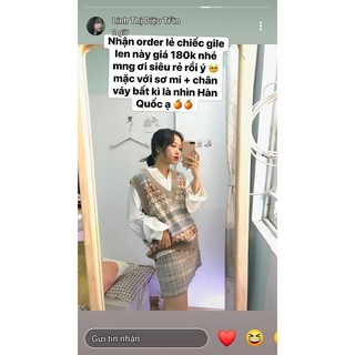 Order set gile len + áo khoác nỉ lót bông