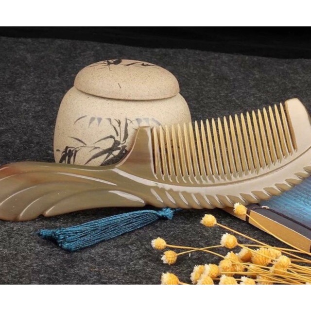 ⚡️lược sừng xuất nhật/freeship 50k / lược sừng dáng đẹp giá cực tốt