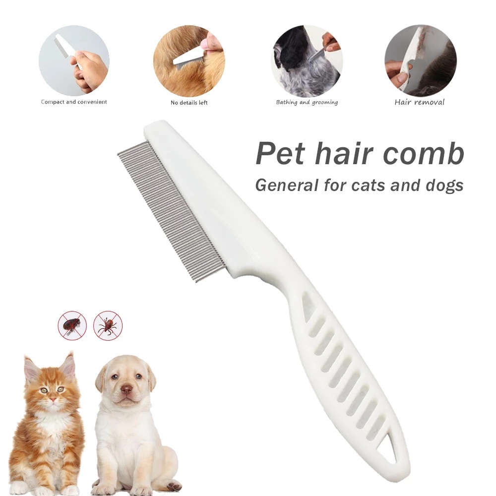 1 Lược Chải Lông Thú Cưng Bằng Thép Không Gỉ