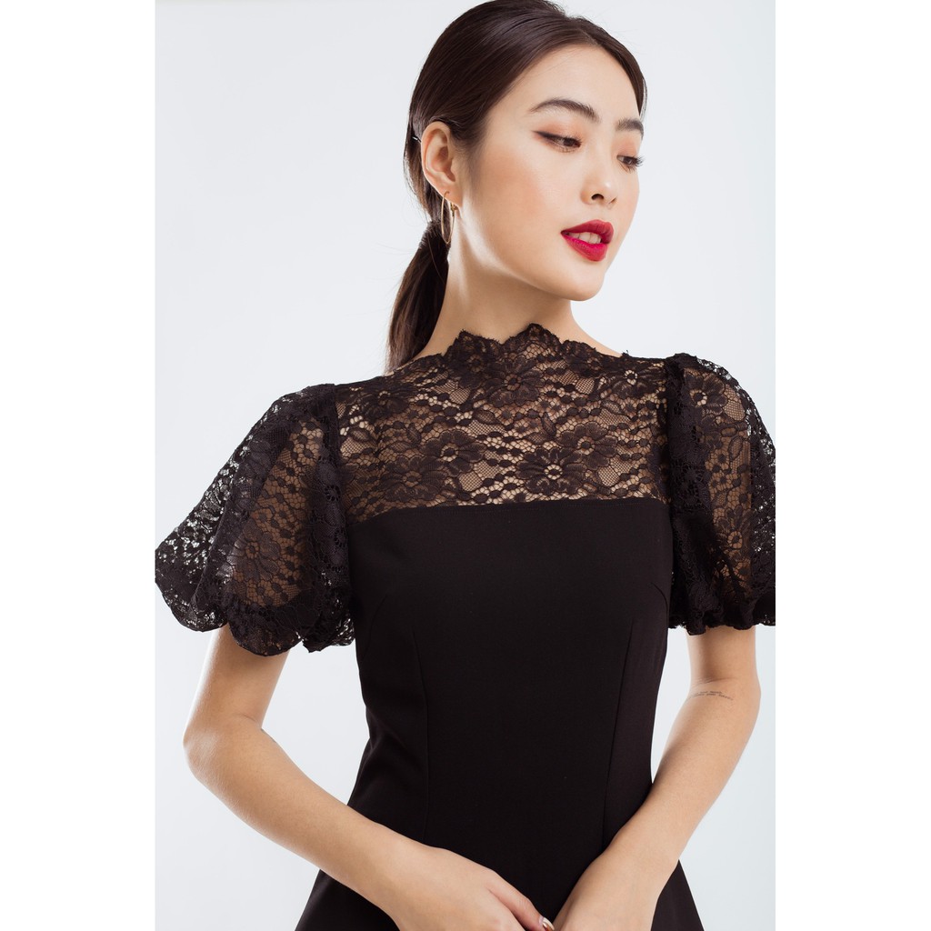 ĐẦM TAY PHỒNG PHỐI REN HOA - D1224 | BigBuy360 - bigbuy360.vn