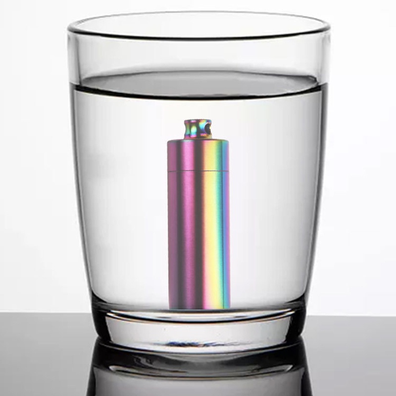 Hộp Đựng Thuốc Bằng Thép Không Gỉ Chống Thấm Nước Tiện Dụng