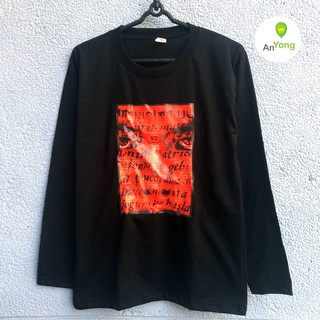 Áo thun tay dài in hình GD MOTTE