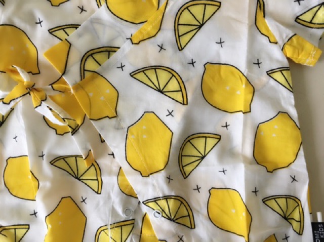 Bộ bodysuit dạng yukata cho bé