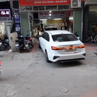 Lip pô lắp zin cerato 2019 mẫu Mẹc