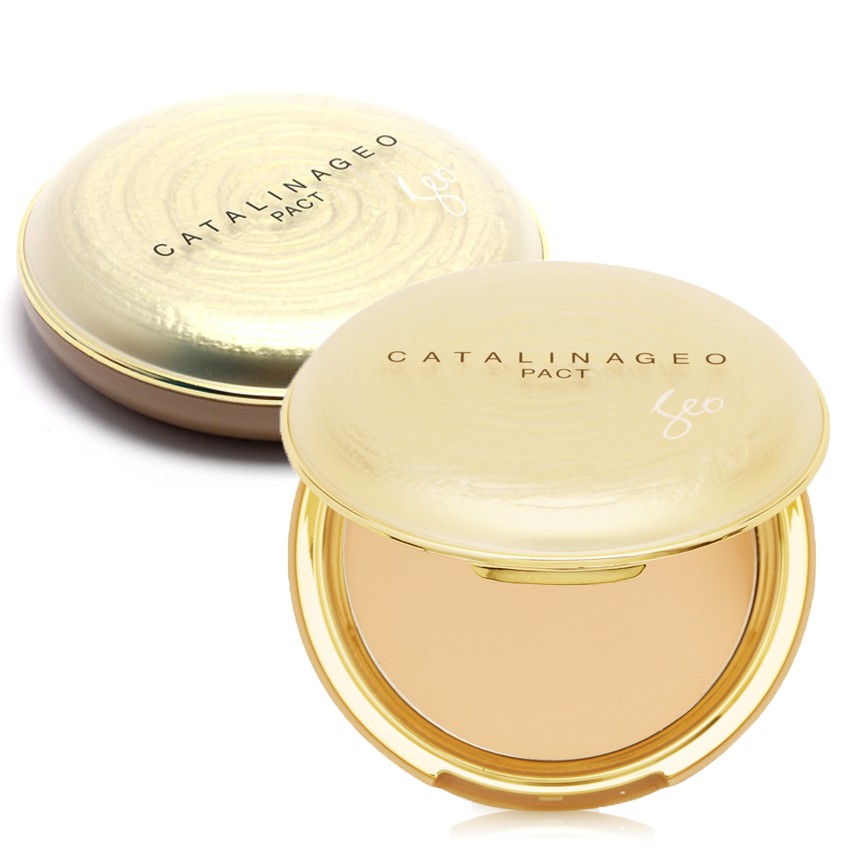 Phấn Phủ Geo Lamy Vàng Siêu Mịn Catalina Golden Pact – Hàn Quốc