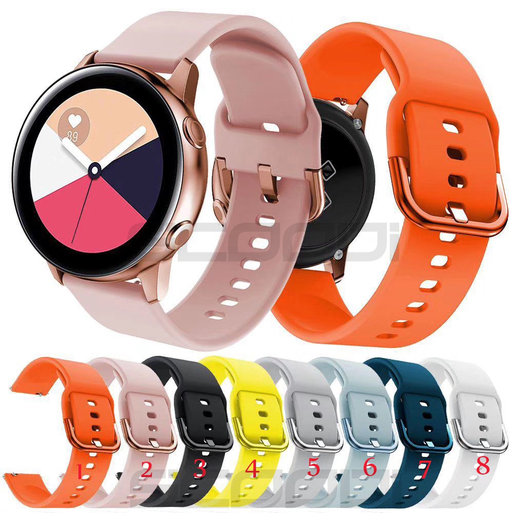 Dây đeo silicon 20mm cho đồng hồ thông minh Samsung Galaxy Watch