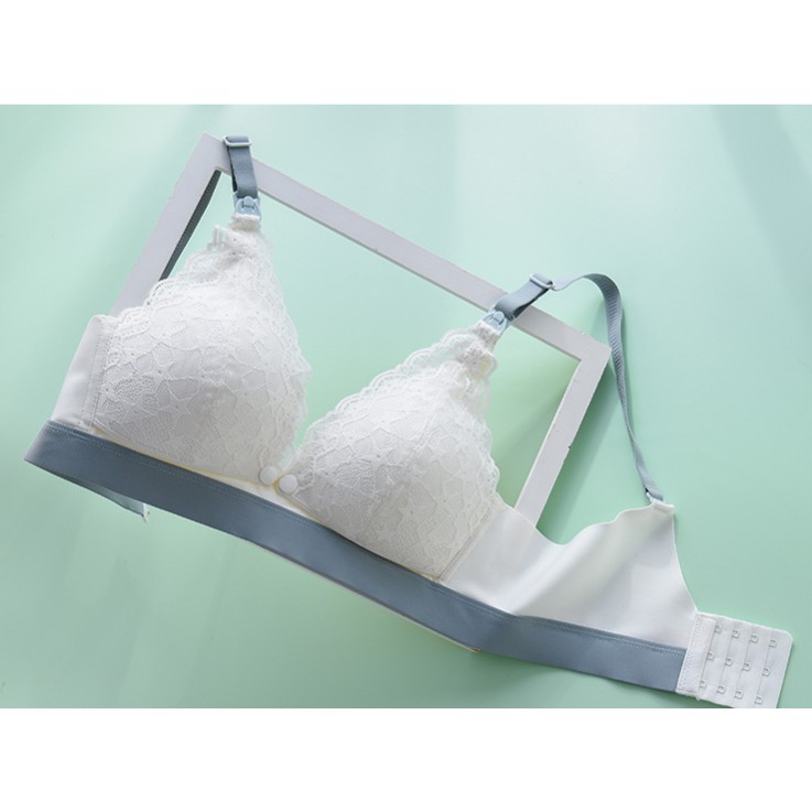 Áo lót bầu có cúc mở cho con bú MS Mombaby ko gọng nâng ngực chống chảy xệ thoáng mát 2225, khách tự thêm quà vào giỏ