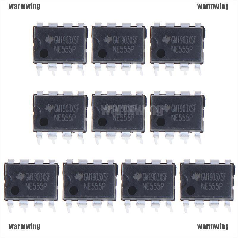 Bộ 10 Linh Kiện Điện Tử NE555P DIP-8 IC Chất Lượng Cao