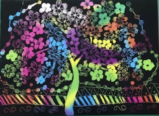 Sổ tay sáng tạo rainbow scratch
