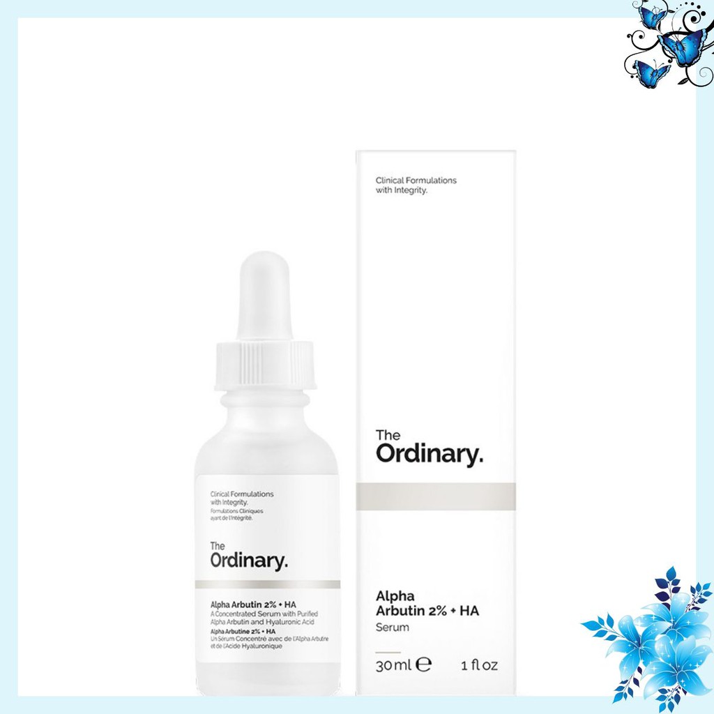 Tinh chất dưỡng trắng Alpha Arbutin 2% + HA - The Ordinary ♥ᑕ