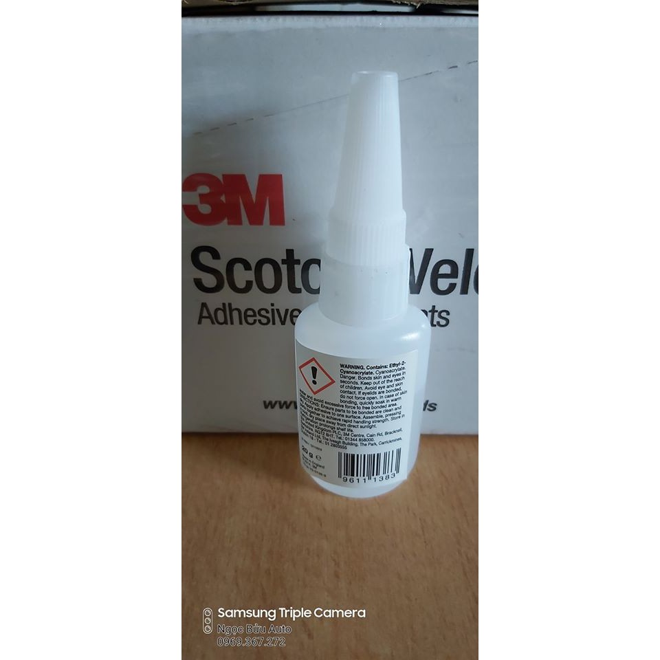 Keo siêu dính 3M PR100 - Scotch-Weld™ Plastic &amp; Rubber Instant Adhesive PR100