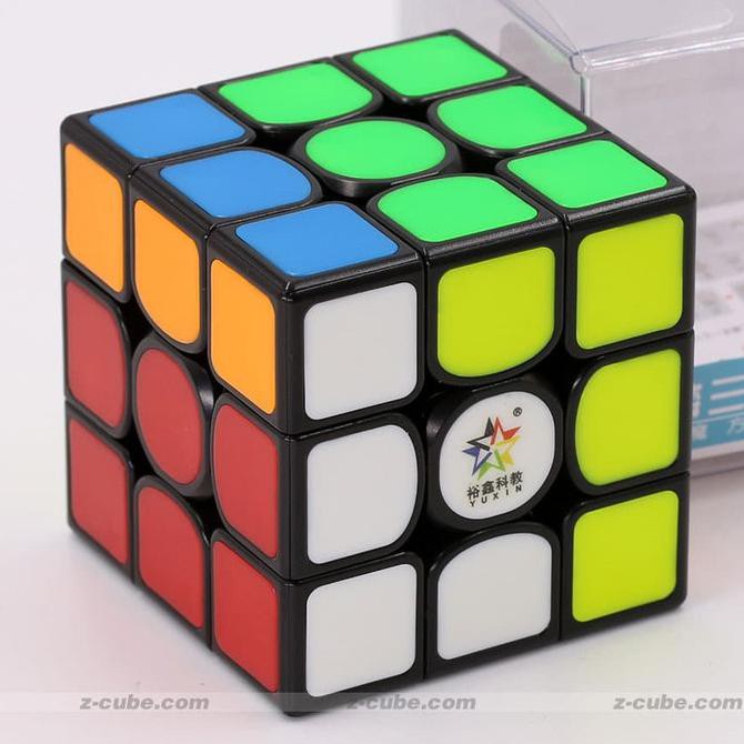 Khối Rubik Nam Châm Đen Yuxin Kylin 3x3 V2 M Kilin V2M
