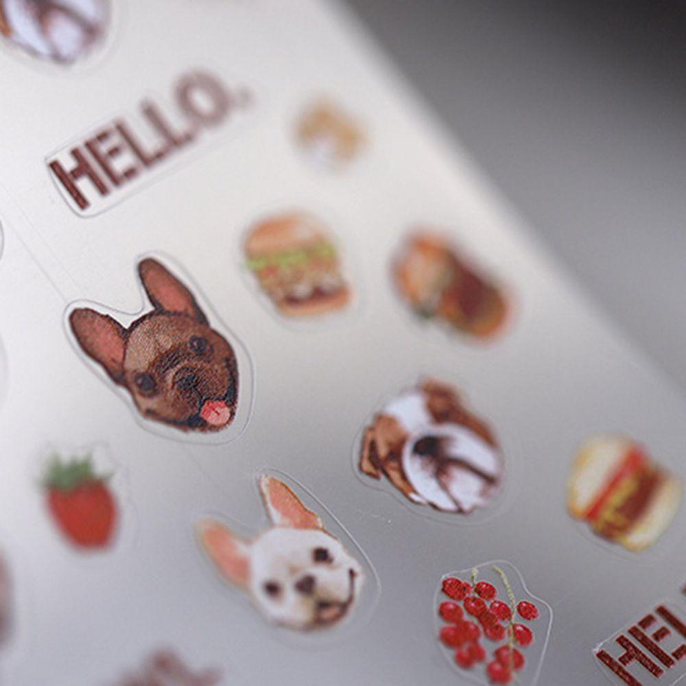 Miếng Dán Trang Trí Móng Tay 5D DIY Xinh Xắn