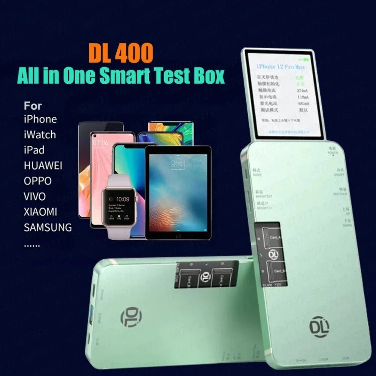DL400 máy kiểm tra (check/ test) các loại màn hình điện thoại IP, Sam, Oppo, Hua, Vivo, Mi, iPxd