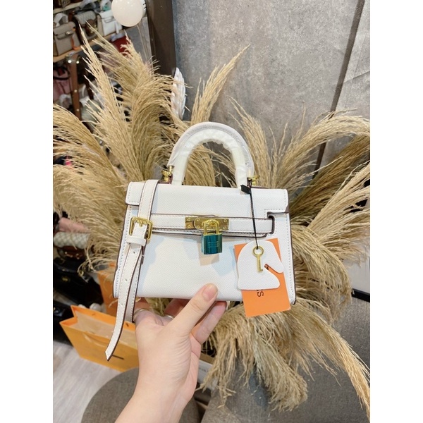 Túi Xách Nữ HMtSize 20 Túi Tặng Kèm Ổ Khoá Siêu Xịn, Chất Liệu Da Gạo Siêu Hot Siêu Sang