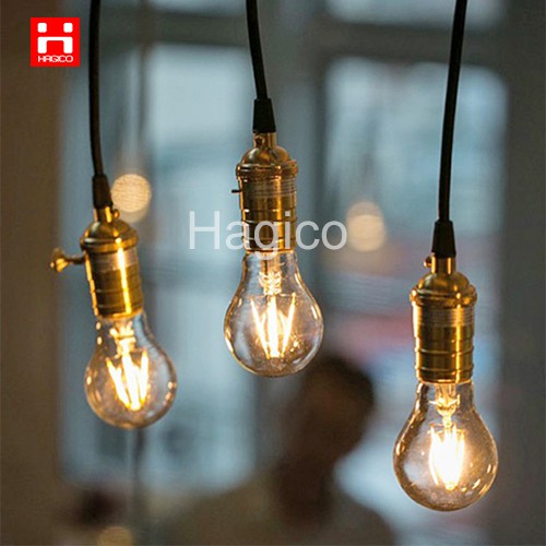 Bóng đèn LED Edison A60 4W ánh sáng vàng hình quả chanh