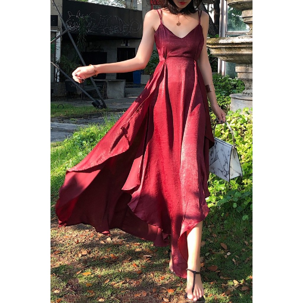 Đầm Maxi Hở Lưng,Váy Maxi Hở Lưng Siêu Gợi Cảm Cho Nữ