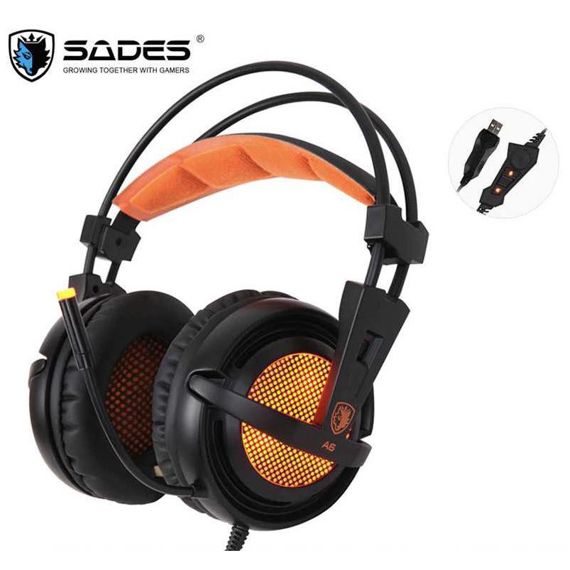 Tai Nghe Chơi Game Sades 7.1 Có Mic - A6 J-Id-Aud Chất Lượng Cao | BigBuy360 - bigbuy360.vn