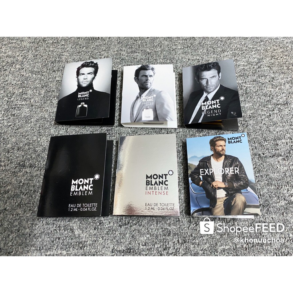💥 Mẫu thử nước hoa nam Mont Blanc