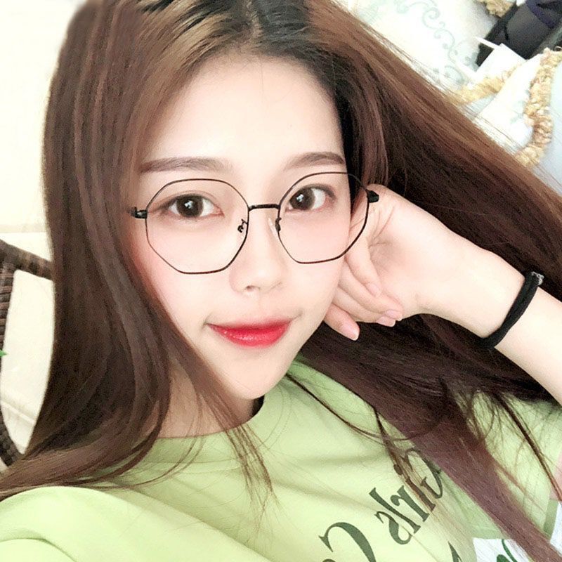 COD Mắt kính gọng tròn chống bức xạ thời trang Hàn Quốc cho nữ