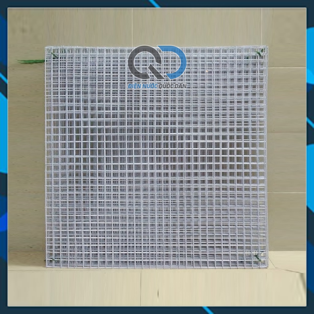 Lưới Sắt Treo Đồ [100x100cm] - Lưới Sắt Trang Trí - Lưới Sắt Lắp Ghép Đa Năng