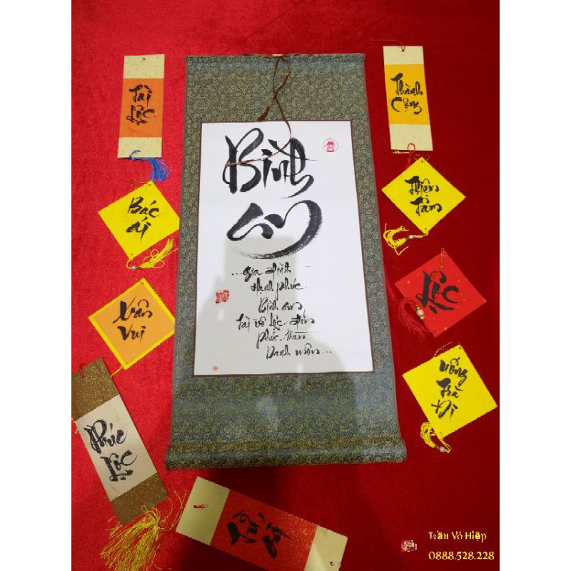 Thư pháp chữ Bình An