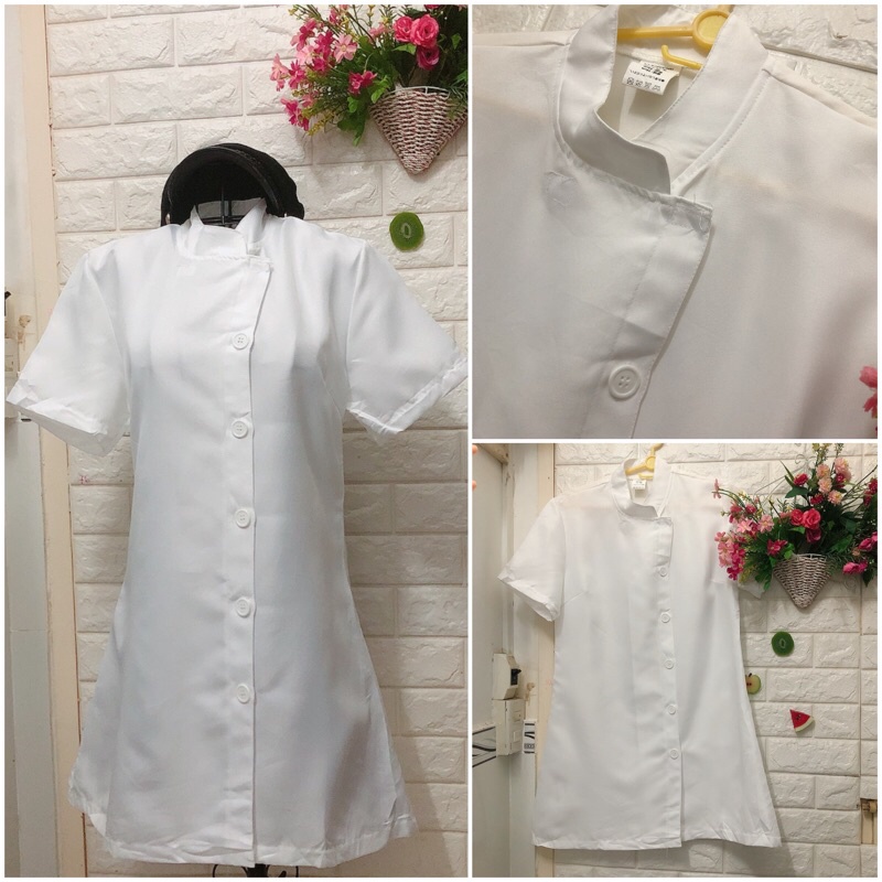 Áo sơ mi xô trắng dưới 65 kg