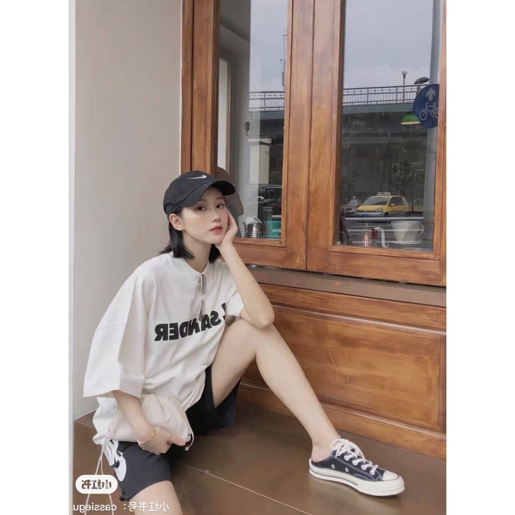 Áo thun tay lỡ Jilsander , áo thun nam nữ unisex , Cocmer_vn