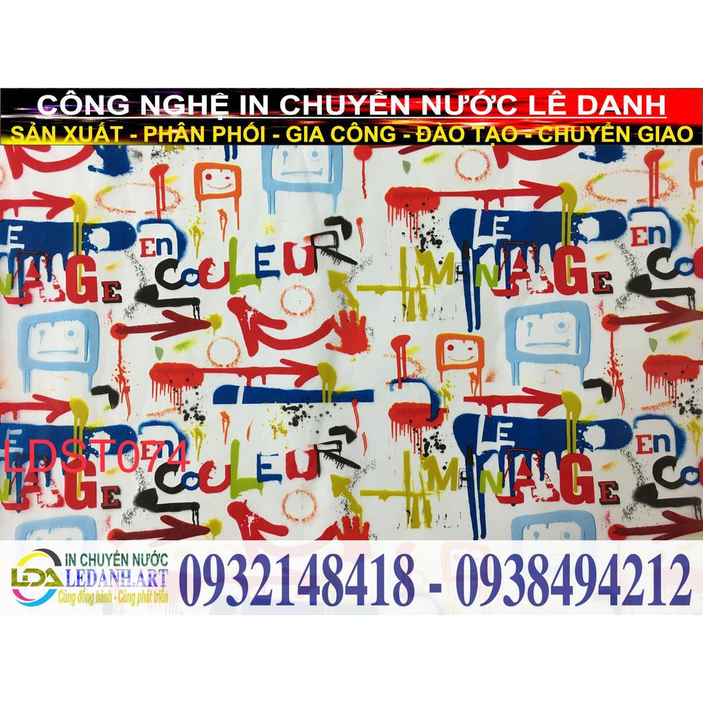 Combo phim sơn nhúng chuyển nước + chai xịt kích hoạt trang trí ô tô xe máy nón bảo hiểm