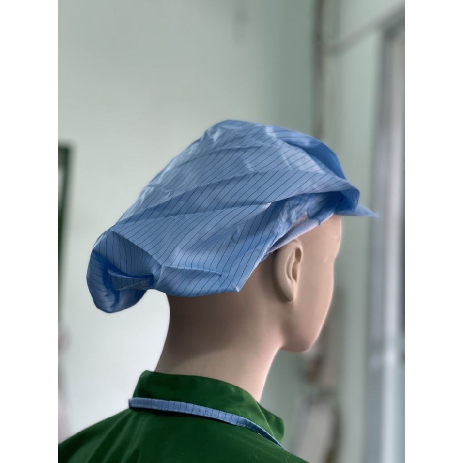 50 Nón kết Phòng Sạch vải chống tĩnh điện-polyester-hàng sỉ