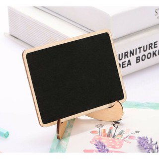 Bảng gỗ ghi chú mini 10x7.5 cm trang trí Handmade  [Nhỏ]