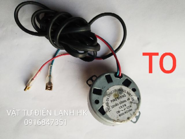 Motor chậm đảo gió điều hoà đa năng - Mô tơ cánh vẫy quạt máy lạnh điều hòa