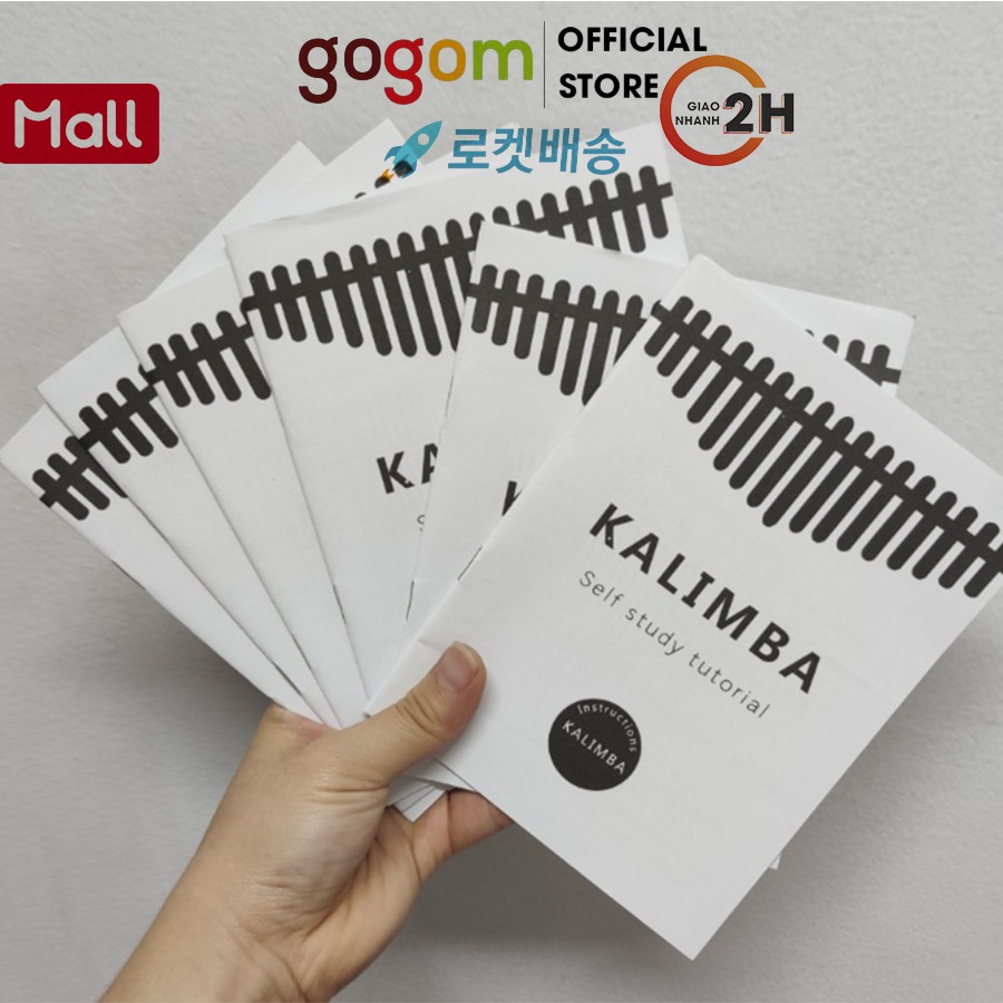 Phụ kiện HDSD đàn kalimba 17 phím M0