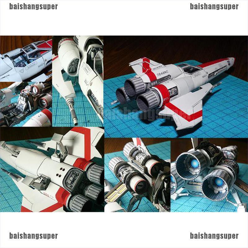 HANDMADE Mô Hình Nhân Vật Game Battlestar Viper 2 Viper Mk2 3d