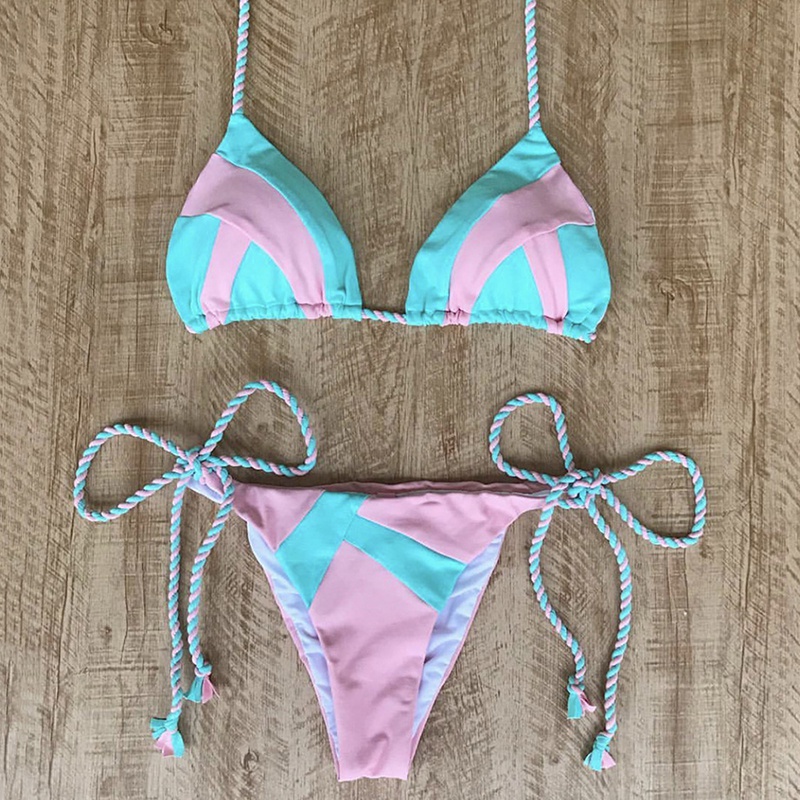 Bộ Đồ Bơi Bikini Hai Mảnh Có Thể Điều Chỉnh Dây Thời Trang Quyến Rũ Cho Nữ | BigBuy360 - bigbuy360.vn