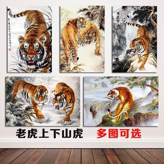 Tranh treo tường hình hổ trang trí nhà cửa
