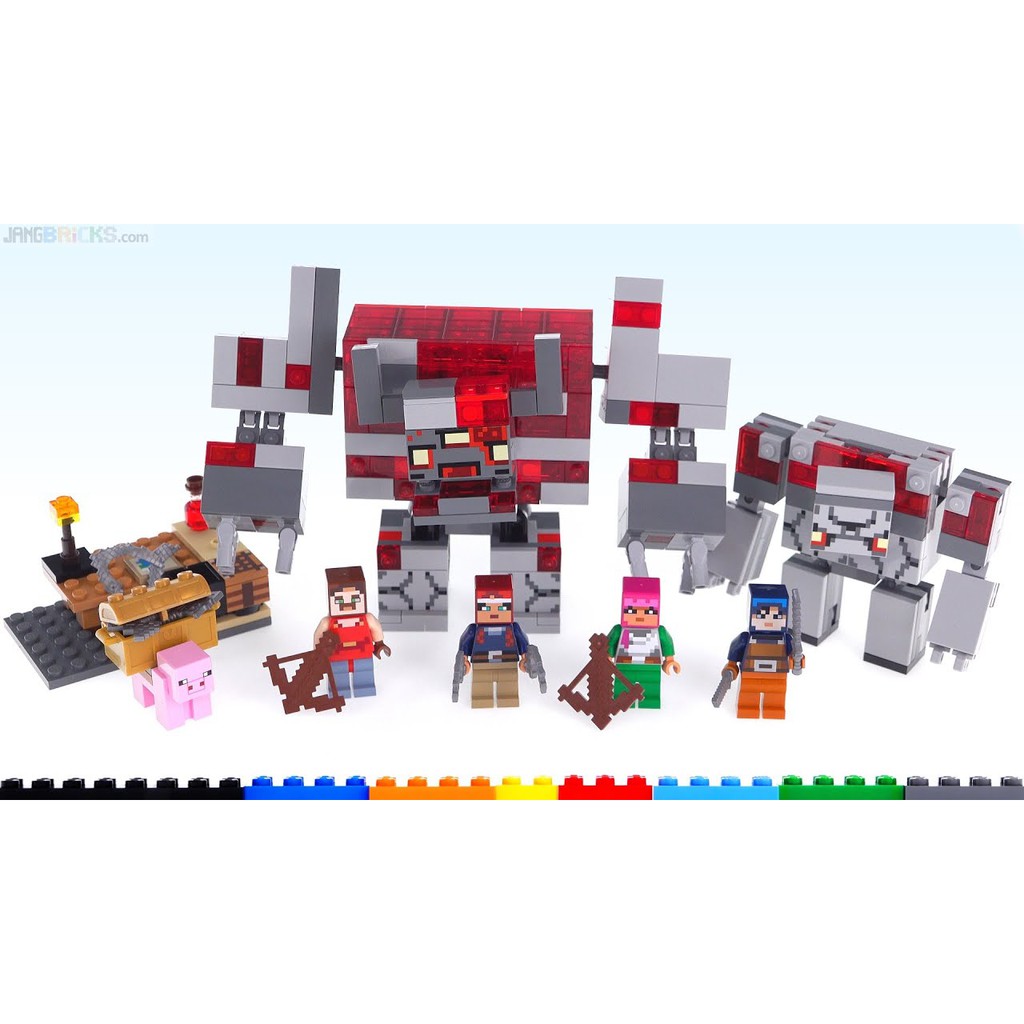LEGO 21163 – Đại Chiến Đá Đỏ