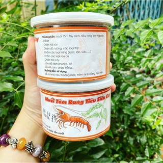 Muối Tôm rang Tiêu sọ siêu cay ngon