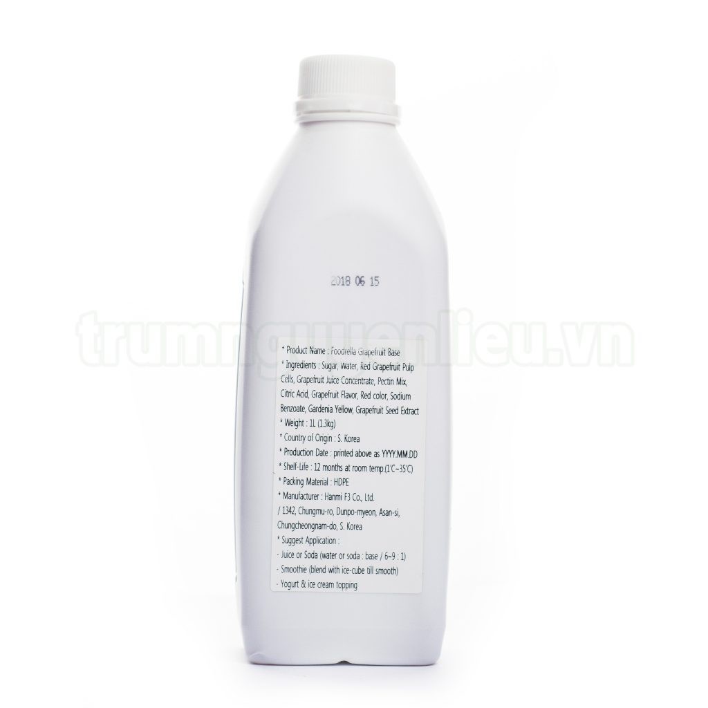 Mứt Bưởi hồng Foodrella  - chai 1,3kg